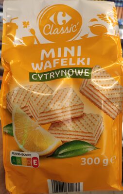 Mini wafelki cytrynowe Carrefour