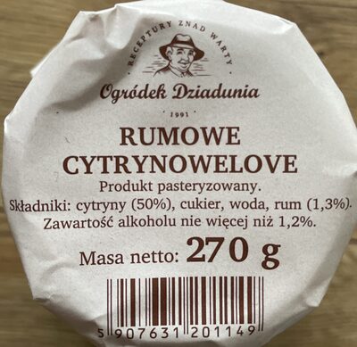 Rumowe Cytrynowelove Ogródek Dziadunia