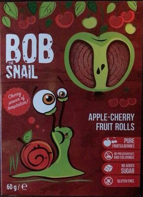 Apple-cherry fruit rolls Bob Snail