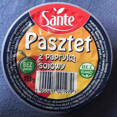 Pasztet z papryką sojowy Sante