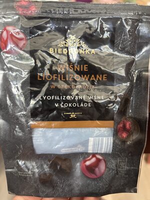 Wiśnie liofilizowane w czekoladzie Jutrzenka