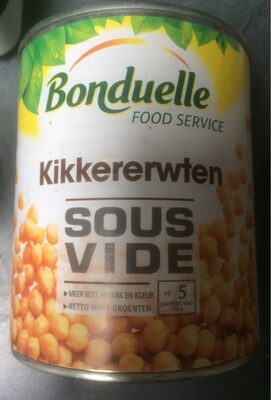 Pois chiches sous vide Bonduelle