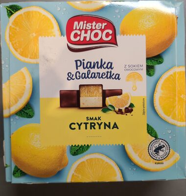 Pianka & Galaretka Smak Cytryna Mister Choc