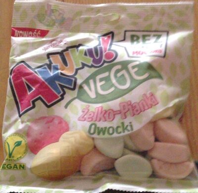 Żelko-pianki owocki Akuku!