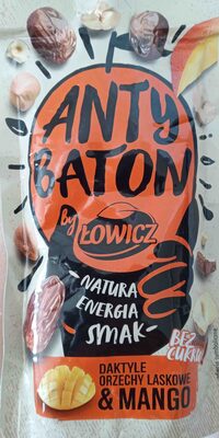 Antybaton daktyle, orzechy laskowe & mango Łowicz
