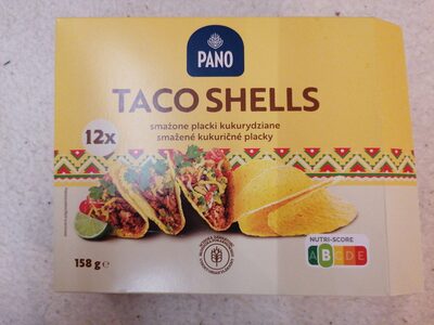 Taco Shells - Smażone placki kukurydziane Pano