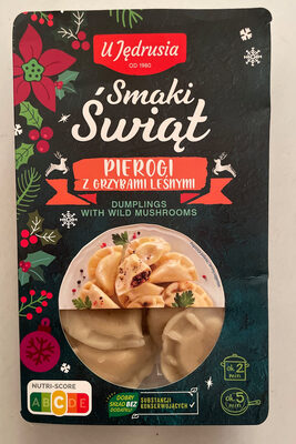 Pierogi z grzybami leśnymi U Jędrusia