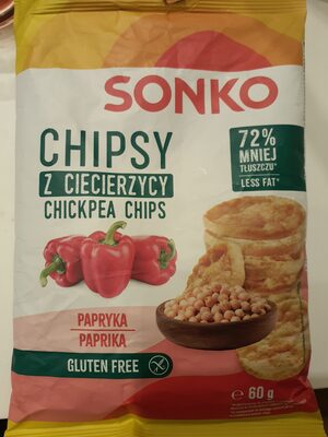 Chipsy z ciecierzycy Sonko