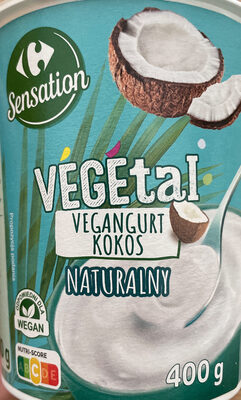 VEGEtal Vegangurt kokos naturalny Carrefour