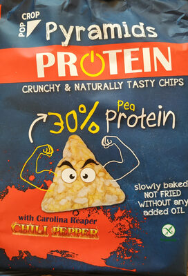 Protein Pyramids with Chili Pepper Pop Crop