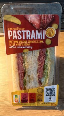 Kanapka Trójkąt Pastrami Tomcio Paluch