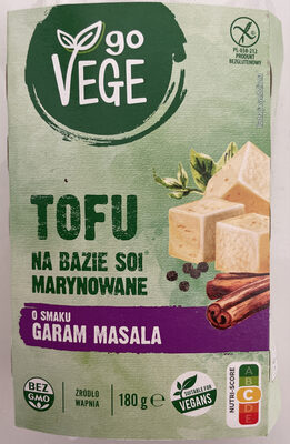 Tofu o smaku garam masala go Vege