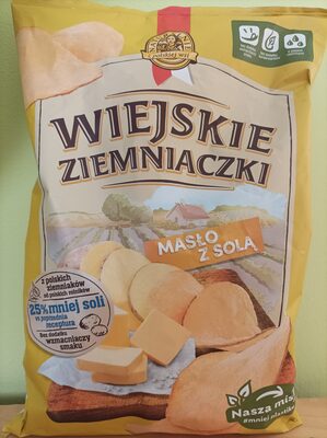 Wiejskie Ziemniaczki - masło z solą