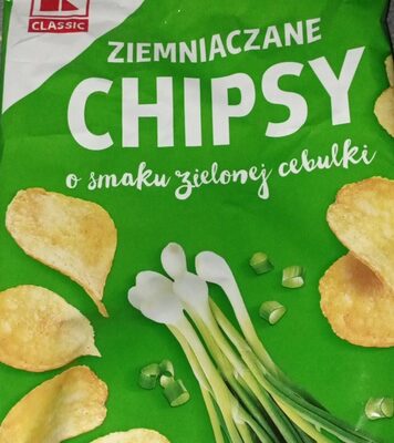 K-classic Chipsy o smaku zielonej cebulki Kaufland Classic