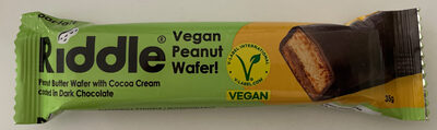 Vegan Peanut Wafer! Riddle