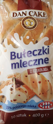 Bułeczki mleczne z czekoladą Dan Cake