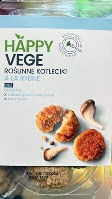 Roślinne kotleciki a la rybne Happy Vege