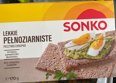 Pieczywo chrupkie pełnoziarniste SONKO