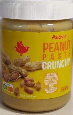 Peanut Paste Crunchy Auchan