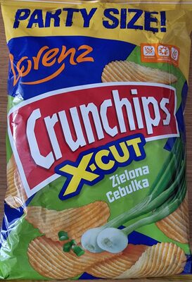 Crunchips X-Cut Zielona Cebulka Lorenz