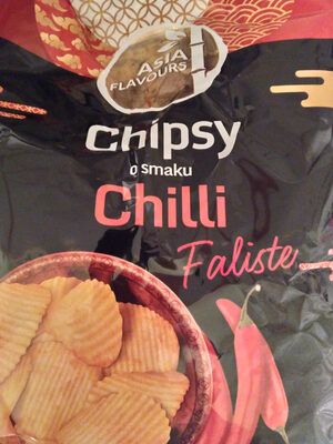 Chipsy o smaku Chilli Faliste Asian Flavours