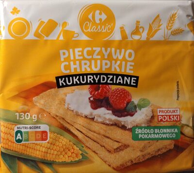 Pieczywo chrupkie kukurydziane Carrefour