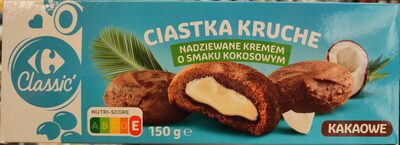 Ciastka kruche kakaowe Carrefour