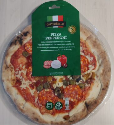 Pizza Pepperoni z Papryką i Oliwkami GustoBello