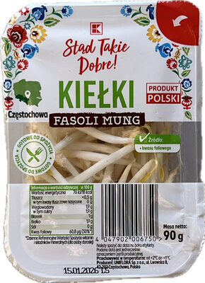 Kiełki fasoli mung Kaufland