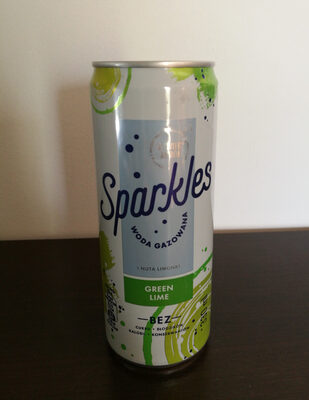 Żywiec Zdrój Sparkles. Napój gazowany o smaku limonki
