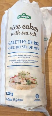 Rice Cakes Sea Salt Kupiec