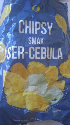 Chipsy smak ser cebula Lewiatan
