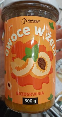 Owoce w żelu brzoskwinia KruKam
