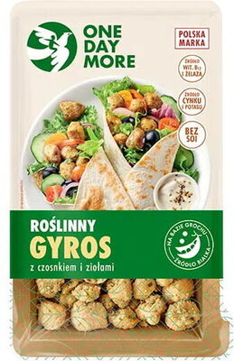 Roślinny gyros z czosnkiem i ziołami One Day More