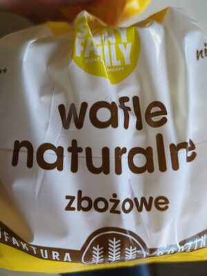 Wafle naturalne zbożowe