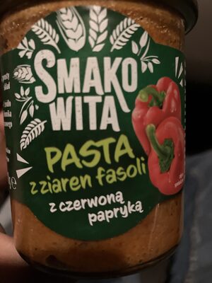 Pasta z ziaren fasoli z czerwoną papryką Smakowita