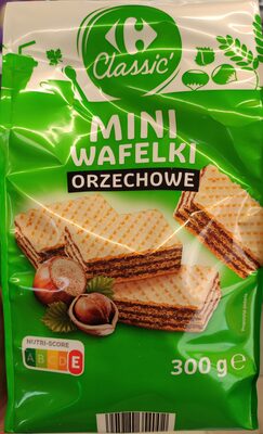 Mini wafelki orzechowe Carrefour