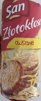 Złotokłose ciastka owsiane San