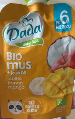 Dada Bio mus + kokos