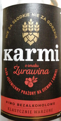 Karmi o smaku żurawina