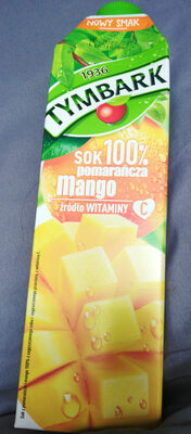 Sok 100% pomarańcza mango Tymbark