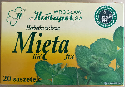 Herbatka ziołowa Mięta Wrocław Herbapol SA
