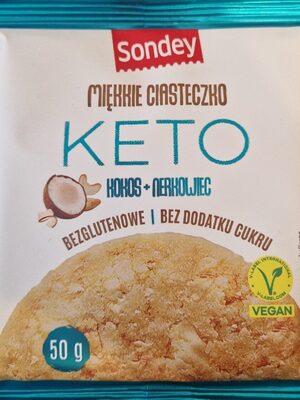Ciasteczko Keto Kokos Nerkowiec Sondey