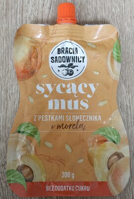 sycący mus z pestkami słonecznika i morlą Bracia Sadownicy