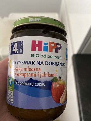 Kaszka mleczna z biszkoptami i jabłkami Hipp