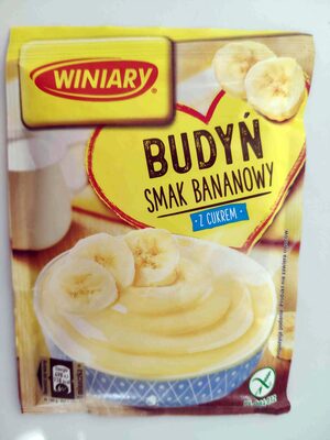 Budyń smak bananowy z cukrem Winiary