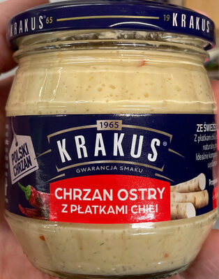 Chrzan ostry z płatkami chili Krakus