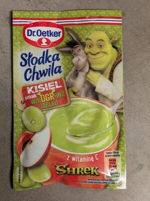 Kisiel w proszku, smak winogronowo-jabłkowy Dr. Oetker