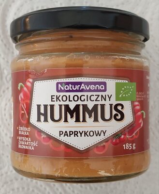 Ekologiczny hummus paprykowy NaturAvena