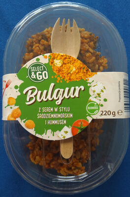 Bulgur z serem w stylu śródziemnomorskim i hummusem Select&Go